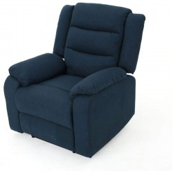 Electrical Recliner Chair In Blue Colour