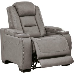 Electrical Recliner Chair In Grey Colour