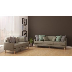 2 Seater -3 seater wooden sofa