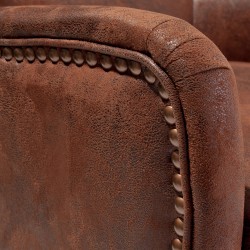 Saivo Brown Coloured Armchair