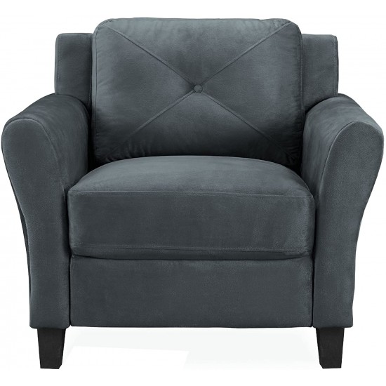 Sofa Chair In Dark Grey Colour